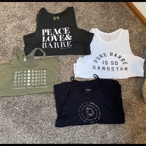 Pure Barre tank LOT